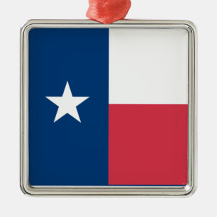 Texas Flag Ornament