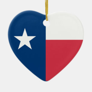 Texas Flag Ornament