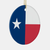 Texas Flag Ornament (dubbelzijdig) (Rechts)