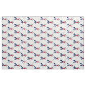 Texas Flag Paard Running Stof (Yard (91,4 cm))