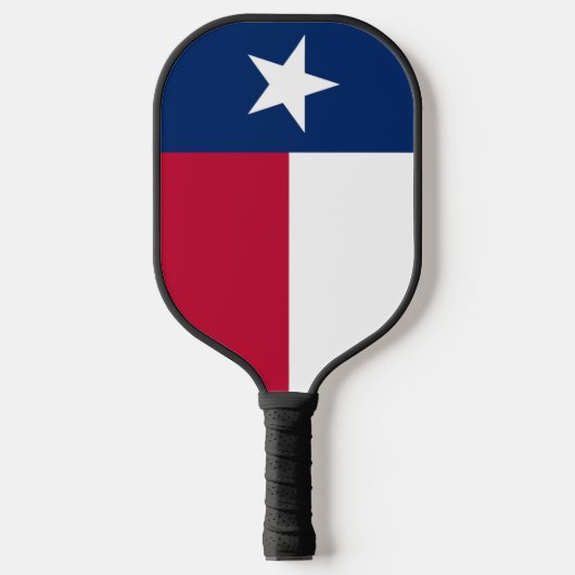 Texas Flag Pickleball Paddle (Voorkant)