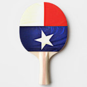 Texas Flag Ping Pong Paddle Tafeltennisbatje (Voorkant)