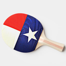 Texas Flag Ping Pong Paddle Tafeltennisbatje