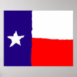 Texas Flag Pop Art Poster - Amerikaanse Staten Pri<br><div class="desc">Verenigde Staten van Amerika Flags Digital Artworks - American National Symbols & Emblems - Flags of United States of America</div>