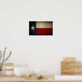Texas Flag Poster (Keuken)