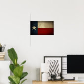 Texas Flag Poster (Thuiskantoor)