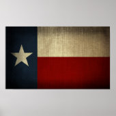 Texas Flag Poster (Voorkant)