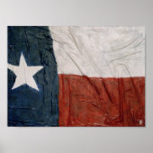 Texas Flag Poster (Voorkant)