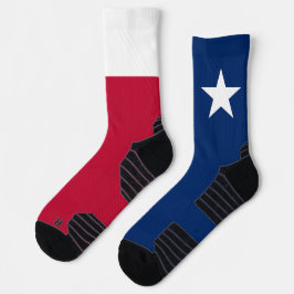 Texas Flag Proud Lone Star State Texan Sokken
