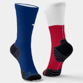 Texas Flag Proud Lone Star State Texan Sokken (Gebogen)