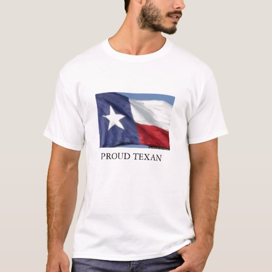 TEXAS FLAG, PROUD TEXAN T-SHIRT (Voorkant)