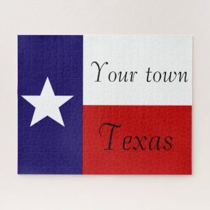 Texas flag Puzzle Legpuzzel