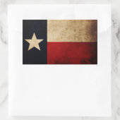 Texas Flag Rechthoekige Sticker (Tas)