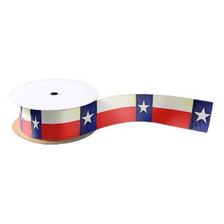 Texas Flag Ribbon Satijnen Lint