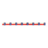 Texas Flag Ribbon Satijnen Lint (Voorkant)