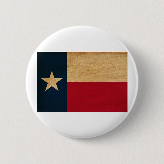 Texas Flag Ronde Button 5,7 Cm (Voorkant)