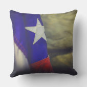 Texas Flag Rustic Lone Star USA Kussen (Achterkant)