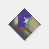Texas Flag Rustic Lone Star USA Servet (Hoek)