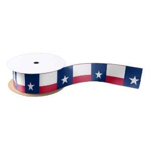 Texas Flag Satijnen Lint