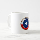 Texas Flag Seal Koffiemok (Voorkant links)