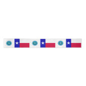 Texas flag-Seal Satijnen Lint (Voorkant)