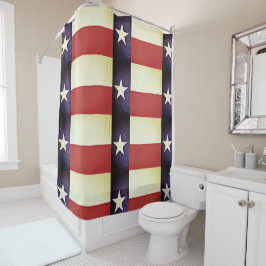 Texas Flag Shower Curtain Douchegordijn