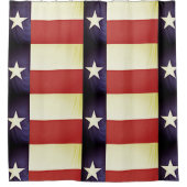 Texas Flag Shower Curtain Douchegordijn (Voorkant)
