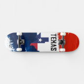 Texas Flag Skateboard (Horizontaal)