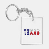 Texas Flag Sleutelhanger (Voorkant Links)