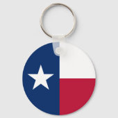 Texas Flag Sleutelhanger (Voorkant)
