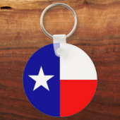 Texas Flag Sleutelhanger (Voorkant)
