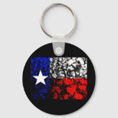 Texas Flag Sleutelhanger (Voorkant)