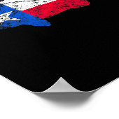 Texas Flag Smallmouth Byb Gevist Poster (Hoek)
