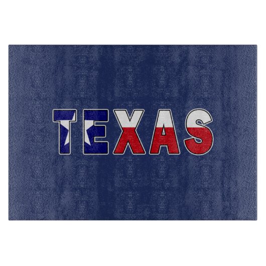 Texas Flag Snijplank (Voorkant)