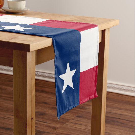 Texas flag & Sport fan house decor/Texas Korte Tafelloper (Voorbeeld)