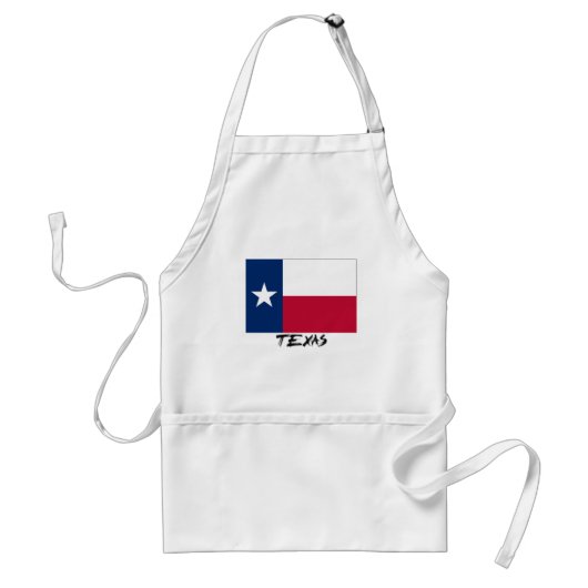 Texas Flag Standaard Schort (Voorkant)