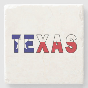 Texas Flag Stenen Onderzetter