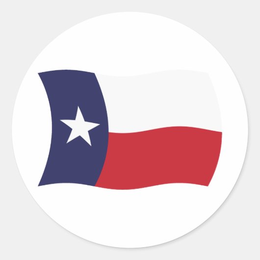 Texas Flag Sticker (Voorkant)