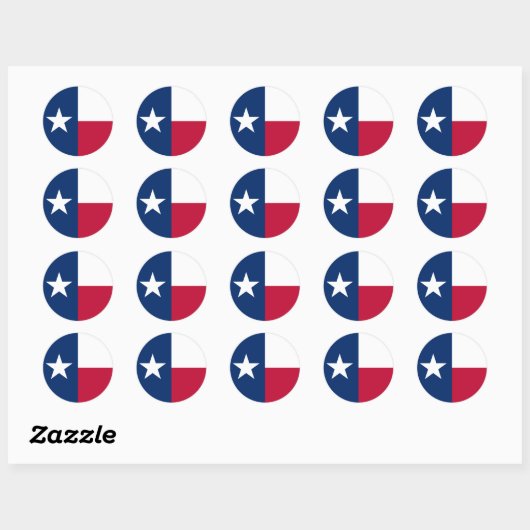 Texas Flag Sticker (Vel)