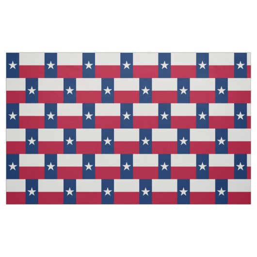 Texas Flag Stof (Fat Quarter)