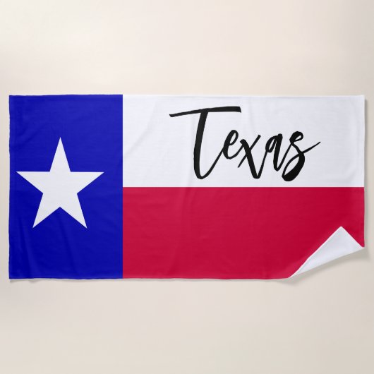 Texas Flag Strandlaken (Voorkant)
