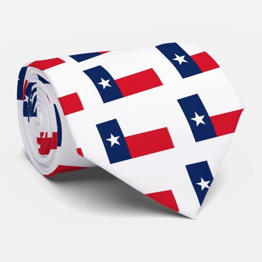 TEXAS FLAG STROPDAS (Opgerold)