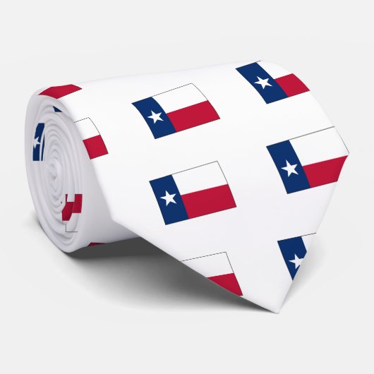 Texas Flag Stropdas (Opgerold)