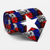 Texas Flag Stropdas (Opgerold)