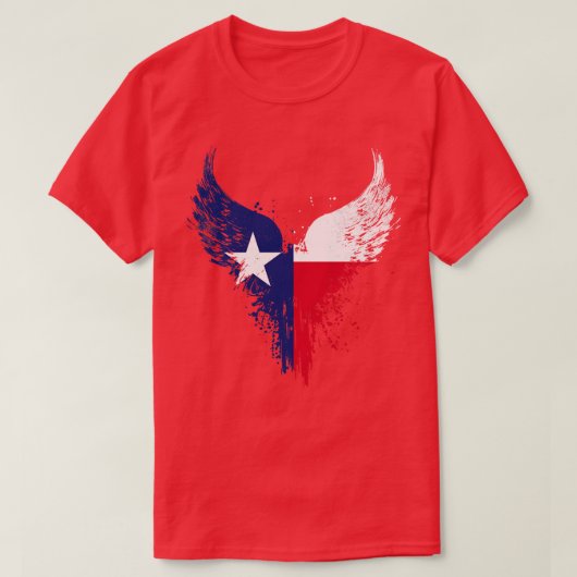 Texas Flag T-shirt (Design voorkant)