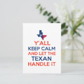 Texas Flag t - shirts Briefkaart (Staand voorkant)