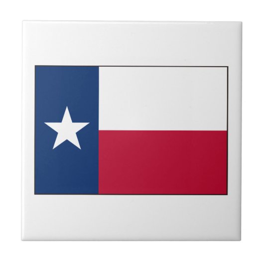 Texas Flag Tegeltje (Voorkant)