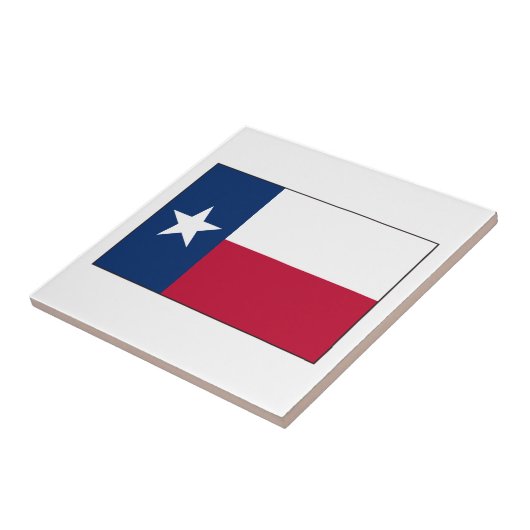Texas Flag Tegeltje (Zijkant)