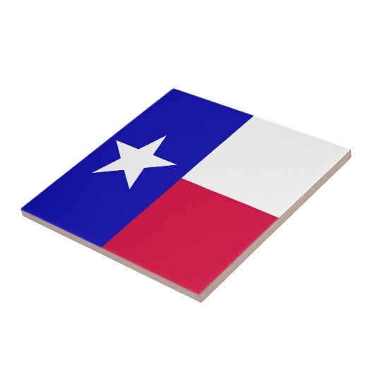 Texas Flag Tegeltje (Zijkant)