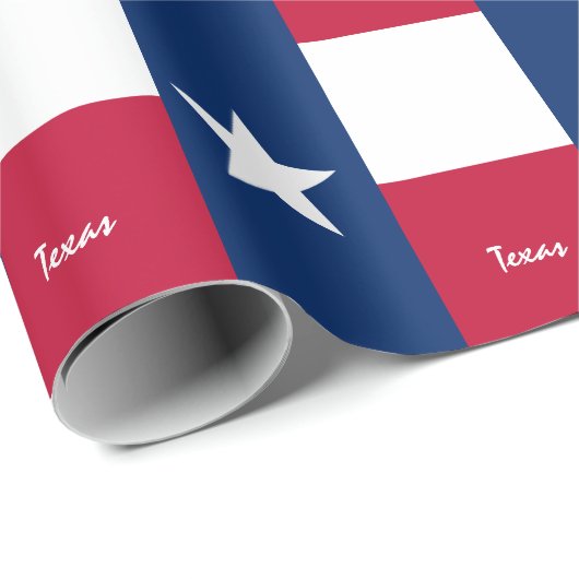 Texas Flag & Texas giften Amerika/sportfans Cadeaupapier (Rol Hoek)